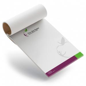 Bloco Personalizado - Receituário Papel comum 75g 15x20cm 4x0  Corte reto 